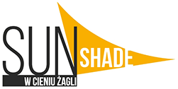 Sun Shade w cieniu żagli logo